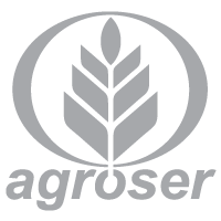 Logo de Agroser, cliente en logo de productos, material gráfico y diseño de etiquetas